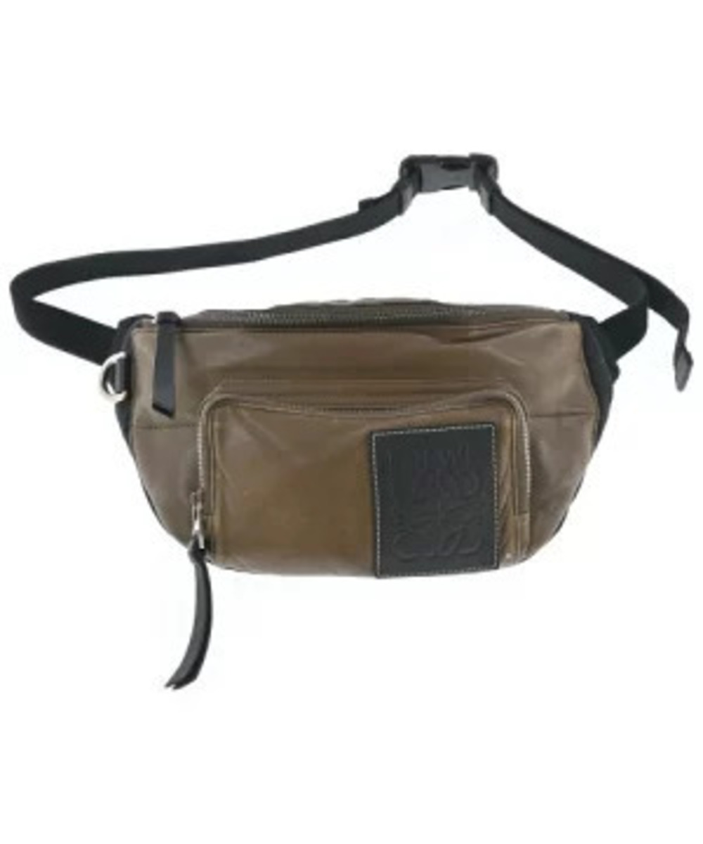 Loewe Puffy Bumbag debossed Anagram logo patch Brown